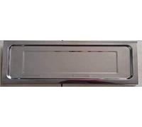 IDOR STORE BASE VASCHETTA ACCIAIO INOX RACCOGLIGOCCE MISURA 64,5X20,5cm PER SCOLAPIATTI A INCASSO 76 CM E DI APPOGGIO DA 70 CM