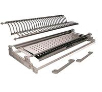IDOR STORE Scolapiatti ad incasso con attacco a molle da 76ml acciaio inox con telaio made in italy