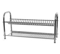 IDOR STORE SCOLAPIATTI APPOGGIO BASE MURO COLAPIATTI 40CM ACCIAIO INOX