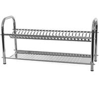 IDOR STORE SCOLAPIATTI APPOGGIO BASE MURO COLAPIATTI ACCIAIO INOX DA 50 CM