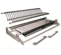 IDOR STORE SCOLAPIATTI COLAPIATTI 56 CM ACCIAIO INOX CON BASE VASCHETTA TELAIO REGOLABILE