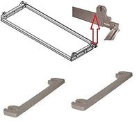 IDOR STORE TELAIO IN ALLUMINIO PER SCOLAPIATTI COLAPIATTI DA 86 REGOLABILI DA 30 A 35 CM