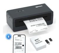 iDPRT Stampante termica per etichette Bluetooth, stampante per etichette di spedizione 4x6 per piccole imprese e pacchi di spedizione, supporta Windows, Mac, iOS, Android, utilizzata per Amazon,