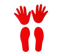 idqwsswt Blocchi di marmo per interni ed esterni, giocattolo,rosso,19x17 cm | divertimento nella costruzione, incoraggia i bambini a scoprire nuove esperienze di gioco Per creative, giocattolo da