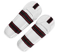 idqwsswt Comode protezioni leggere per gli stinchi, supporto | per le arti marziali, che evocano elevate prestazioni durante lo sparring, cinturino elastico interno traspirante regolabile