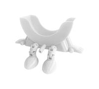 idqwsswt Contenitore decorativo per spugne da cucina con grazioso porta spugne da appendere e fantastico modo per organizzare le Supporto stampato in 3D per Scrub Daddy, bianco