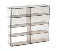 idqwsswt Esclusivo organizer per macchinine giocattolo con 8 scomparti, espositore per modellini di auto in Per scala 1:64 e oggetti da collezione, piccole