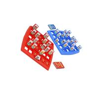 idqwsswt Gioco di indovinelli, abilità di ragionamento logico, gioco da tavolo, carte personaggio, sfida divertente per 2 giocatori, abilità di ragionamento, Blu, 11.3x12.5x2.5 cm
