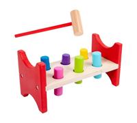 idqwsswt Il banco da martellamento in legno offre un gioco,Rettangolo