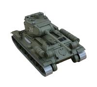 idqwsswt Modelli di espositori per scaffali di puzzle retrò che catturano | l'interesse con straordinario modello di carro armato 3D 125 Simulazione di puzzle Ornamenti di modelli di carri armati