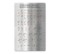 idqwsswt Strumento innovativo per l'apprendimento del Braille, compatto e portatile, che migliora le opportunità educative per gli studenti non vedenti.