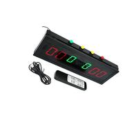 idqwsswt Tabellone segnapunti Digitale Portatile per Snooker e Biliardo | per un gioco preciso. Compatto ma sufficientemente visibile sia per i giocatori che per gli spettatori. Il segnapunti
