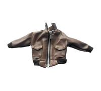 idqwsswt Vestiti per bambole in Per scala 1/6 per action figure, versatile giacca da pilota, accessorio di moda, display per soldati da 12 pollici, action