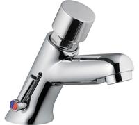 Idral MISCELATORE TEMPORIZZATO LAVABO CROMO COMANDO A PULSANTE E LEVA LATERALE PER MISCELARE