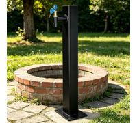 Idrante quadrato a colonna d'acqua per esterni, fontana decorativa con rubinetto da giardino indipendente per giardino comunitario con prato