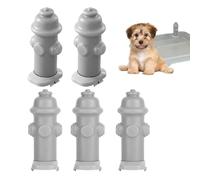 Idratante falso per cani per urinare | Palo a pipì per cuccioli idrante 5X,Accessori portatili per cuccioli per uso domestico, giardino o soggiorno