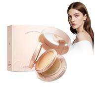 Idratante Matte Powder, Makeup Setting Polvere Matte Long-Lasting Oil Control Face Pressed Powder, Controllo dell'olio per viso, Polvere pressata, Light and Waterproof, Creating Soft Makeup (avorio)