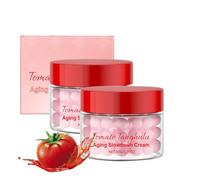 Idratante per il viso a base di capsule di pomodoro, crema idratante per il viso al pomodoro, per rassodare la pelle e renderla più giovane, per uomini e donne. (2pcs)