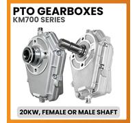 Idraulico Alluminio 20kW Pto Cambio,Gruppo 2 & 3 Pompe,Qrc Female & Maschio Asta