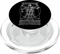 Idraulico Idraulico Vitruvian Man Leonardo Da Vinci Giratubi PopSockets PopGrip per MagSafe