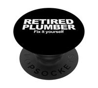 Idraulico in pensione Fix It Yourself PopSockets PopGrip Adesivo