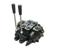 Idraulico Spatola Valvola, 10 Banca 1 " Bsp 240 L/Min Doppio Agendo Molla Return