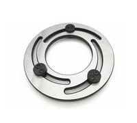 Idraulico Tre Jaw Chuck, 4-15 Pollici Regolabile Acciaio Soft Jaw Anello di Alesaggio per CNC Tornio Utensile da taglio,