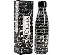 IDRINK Bottiglia isotermica decorata 500 ml Musica