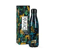 IDRINK® - Bottiglia Termica rivoluzionaria, 2 pareti, Bottiglia in Acciaio Inossidabile, 500 ML Jaguar