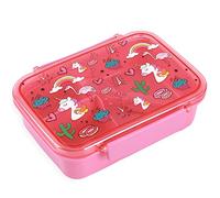 IDRINK®- Lunch box UNICORN con divisorio, forchetta e cucchiaio