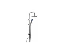Idro Bric 0055Cr Colonna Doccia In Metallo Cromato Con Doccetta 1 Funzione