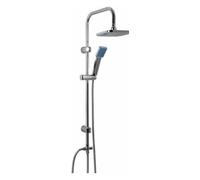 Idro Bric 0055Cr Colonna Doccia In Metallo Cromato Con Doccetta 1 Funzione