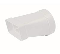 IDRO BRIC Idrobric - Adattatore rettang. Circolare 100-55x110 Bianco per cappe