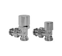 IDRO BRIC Idrobric - Kit VALVOLA più DETENTORE A Squadra CROMATI D1-2 Pollice