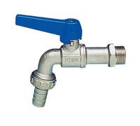 Idro Bric SMK-K0256 B Rubinetto Portagomma a Sfera EKO da 1/2, 34-1/2 x 81-1/2"