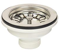 Idro Bric SACRAC0045PI Piletta Senza Troppo Pieno Basket, Diametro 90 mm