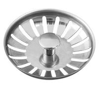 Idro Bric Tappo scarico Cestello Antisporco Lavello Ø 8cm Cromo 134714