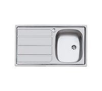 Idro Bric U81021 DX1 Lavello Inox 1 Vasca con Sgocciolatoio