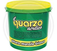 IDRO PITTURA AL QUARZO X ESTERNI ED INTERNI COLORE BIANCO LT. 13_4_2,5 a scelta
