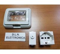 IDROBOX P55 SCATOLA 503E AUTOPORTANTE A TENUTA STAGNA DIMMER + PRESA SCUKO