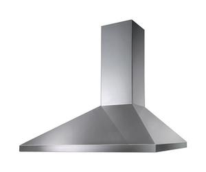 IDROBRIC Cappa Serie Egea Plus X A60 a Parete da 60 cm Aspirante Colore Acciaio