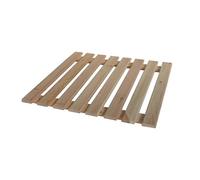 Idrobric - Pedana doccia pino cm. 60 x 60 (per piatti cm 80 x 80 e oltre) - U82195