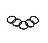 Idrogenato Gomma nitrilica O-ring, 6x23x35mm, 5 Pezzi | Resistente alla corrosione, resistente alle alte temperature