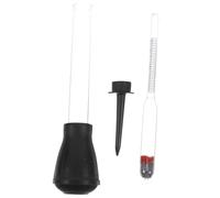 Idrometro per Batterie Auto Nero, Misurazione 1.100-1.300 | Vetro e Silicone, Letture Rapide e Prelievo Veloce, per Officina e Manutenzione in Garage