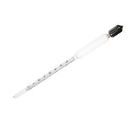 Idrometro per Liquidi Scala Baume 0-35, Strumento Riutilizzabile | Controlli di Qualità in Laboratorio, Letture Accurate della Gravità, Vetro, 1 Pezzo