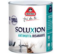 Idropittura antimuffa risanante Soluxion 0,75 lt Boero Bianco