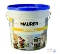 IDROPITTURA BIANCA LAVABILE TRASPIRANTE PER INTERNI MAURER LUCCIOLA LT 14