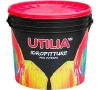 Idropittura Lavabile a Tempera Traspirante per interni colore bianco confezione da 4 litri