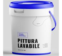 Idropittura Lavabile Elevata Copertura Opaca Bianca Muri Soffitti Interni