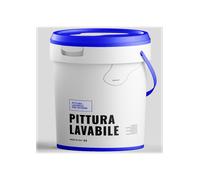 Idropittura Lavabile Elevata Copertura Opaca Bianca Muri Soffitti Interni - Formato: 4 lt, CONFEZIONE: 1 pz.
